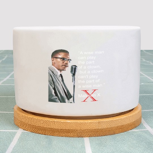 Malcolm X Plant Pots