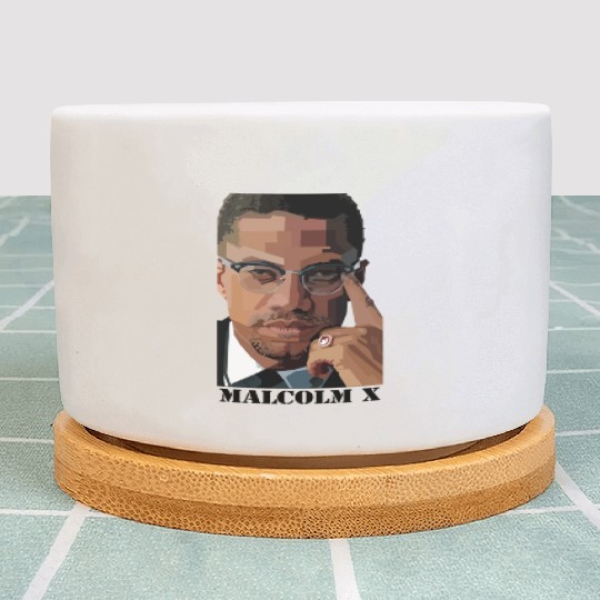 Malcolm X Plant Pots