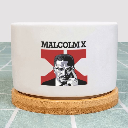 Malcolm X Plant Pots