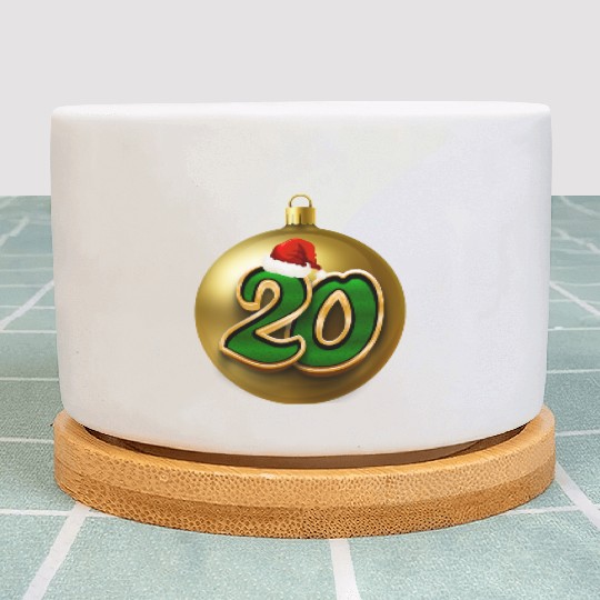 Twenty Years Birthday - 20th Wedding Anniversary Plant Pots