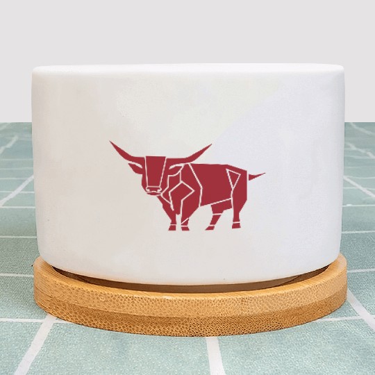 Courageous Bull Heart Plant Pots