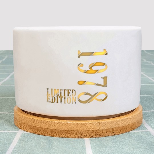 1978 vintage birthday year of birth 1978 gift Plant Pots