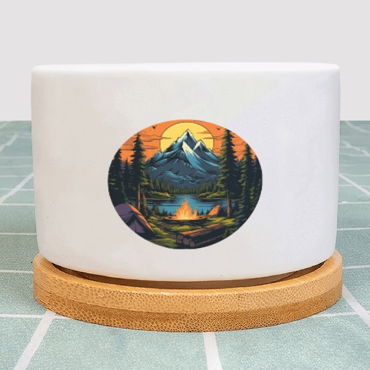 Forest nature trekking adventure Plant Pots