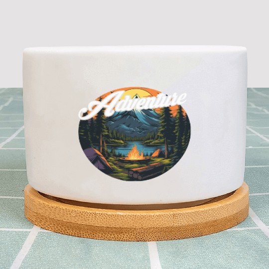 Forest nature trekking adventure Plant Pots