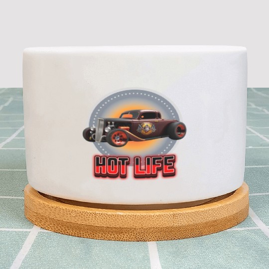 Hot Life Hot Rod Car Plant Pots