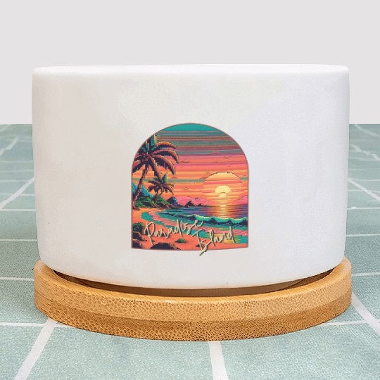Paradise Island Plant Pots