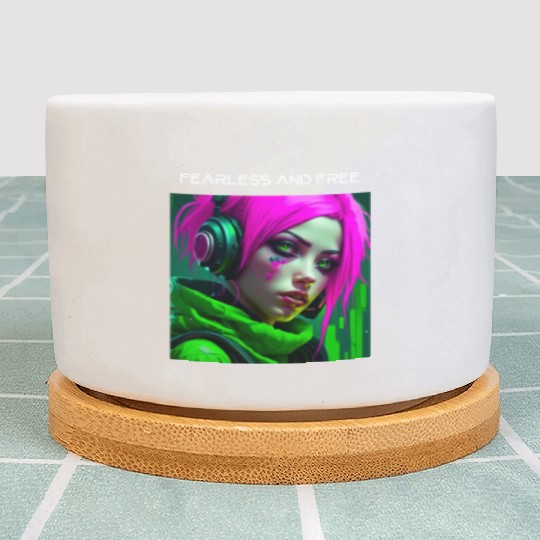 Fearless And Free Plant Pots