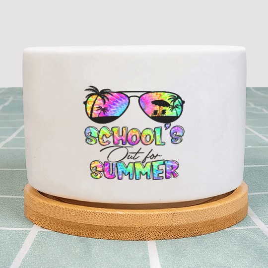 Funny Last Day Of School Teacher School s Out For Plant Pots