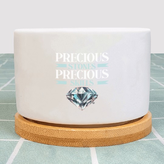 Lapidary Artist Gemstone Stone Collecting Stone Plant Pots