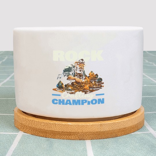 Lapidary Artist Gemstone Stone Collecting Stone Plant Pots