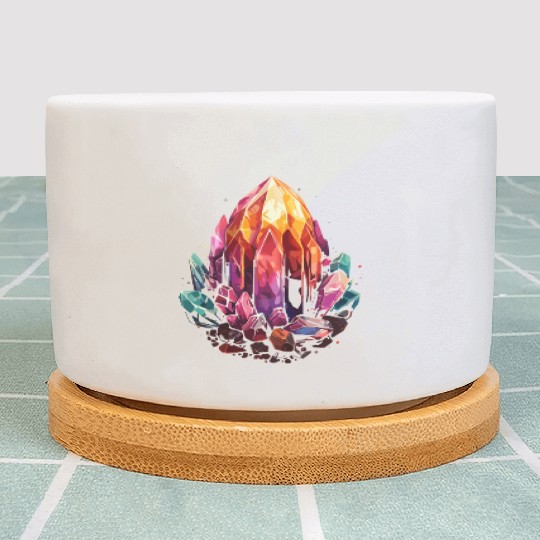 Lapidary Artist Gemstone Stone Collecting Stone Plant Pots