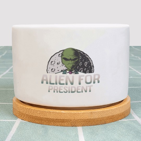 Alien, Aliens, UFO, UAP, Space Unknown Flight Plant Pots