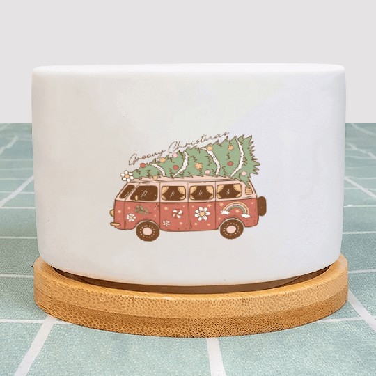 Groovy Christmas Plant Pots