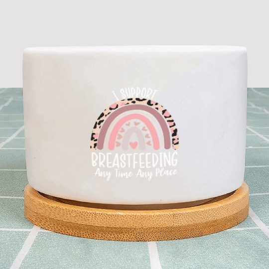 Funny Breastfeeding Lactation Specialist Pumping Plant Pots