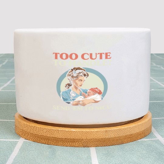 Registered Nurse Medical Medicine Neonatal Nurse Plant Pots