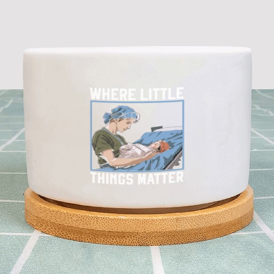 Registered Nurse Medical Medicine Neonatal Nurse Plant Pots