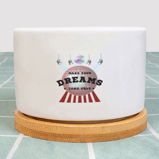 Make Your Dreams Come True with Disco Ball Design Plant Pots