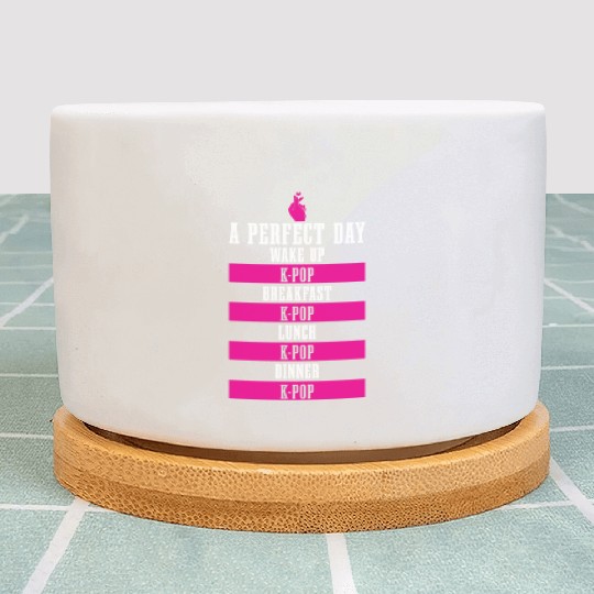 K-Pop Fan Gift Korean Pop Music Plant Pots