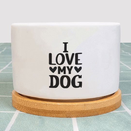 I love my Dog Plant Pots