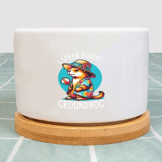 Groundhog Day 2024 Enthusiast February 2nd Plant Pots