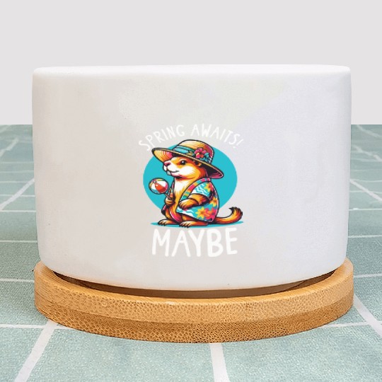 Groundhog Day 2024 Enthusiast February 2nd Plant Pots