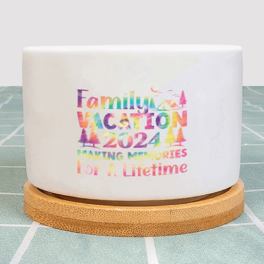 Summer Family Vacation Making Memories Plant Pots