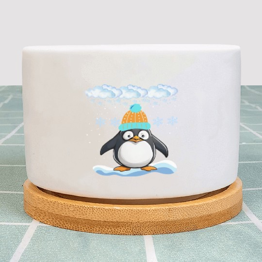 Winter Needs Warmth Plant Pots