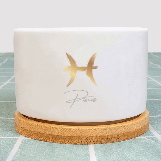 Pisces zodiac sign Plant Pots