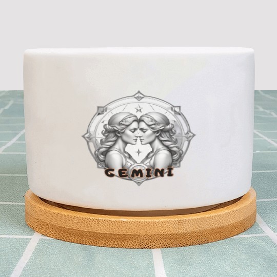 Gemini Horoscope Plant Pots