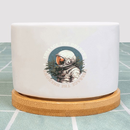 Embrace The Unknown Confidence Growth Mindset Astr Plant Pots