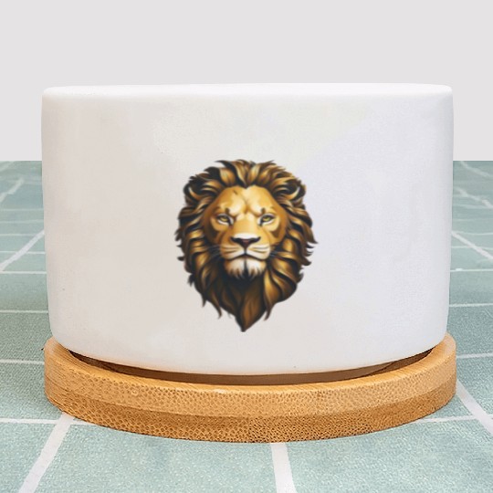 Lion King Of The Jungle Plant Pots