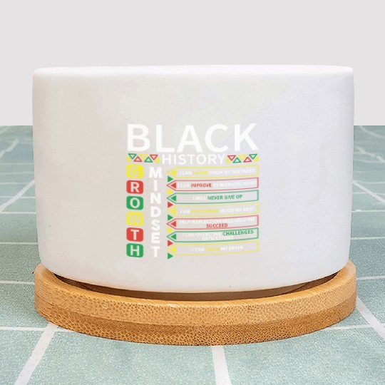 Growth Mindset Definition Black History Month Plant Pots