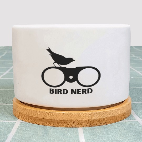 Bird Nerd Plant Pots