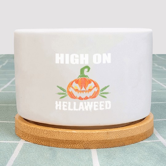 High On Hellaweed Gangster Gift Plant Pots