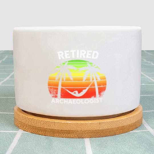 Twilight of Discovery: A Retired Archaeologist Plant Pots