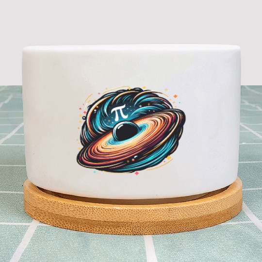 Funny Pi Day 2024 3,14 Pi Number Symbol Math Plant Pots