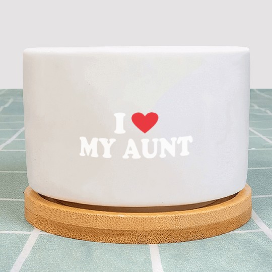 I Love My Aunt Plant Pots