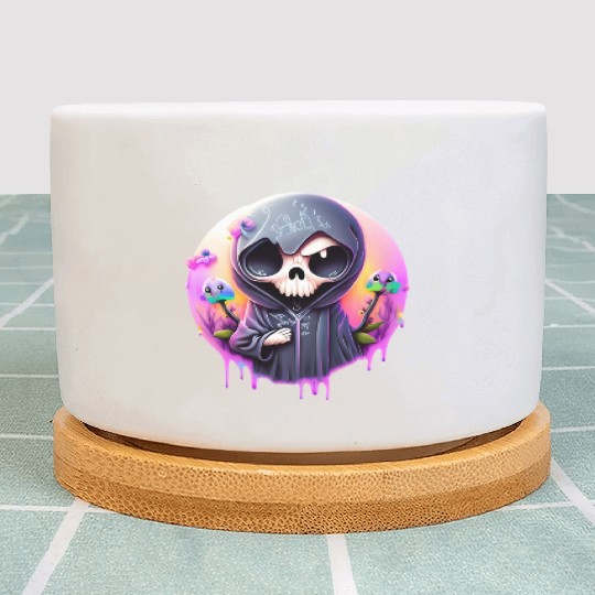Grim Reaper Plant Pots