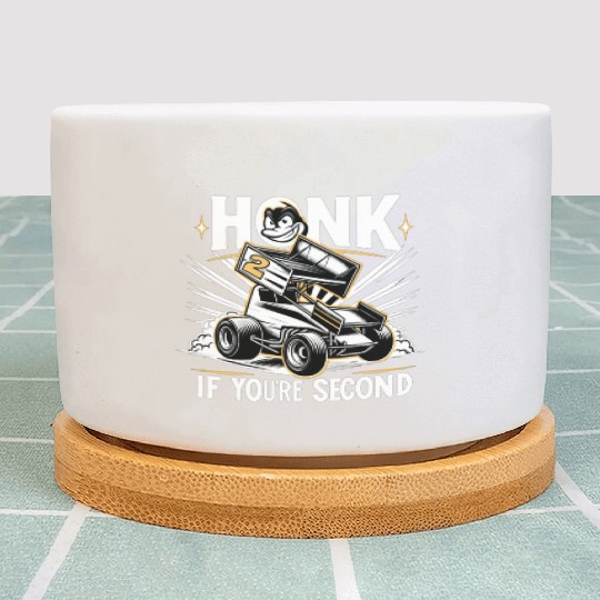 Sprint Car Mom Dirt Track Racing Racing Race Day Plant Pots