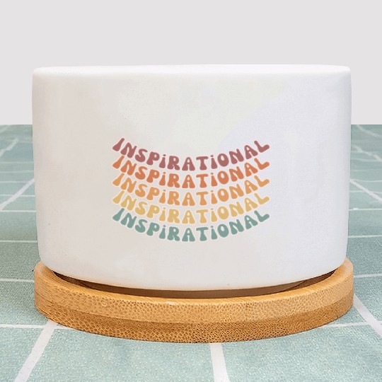 Inspirational Retro Colors Plant Pots