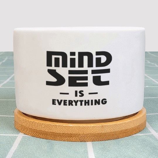 Growth Mindset Entrepreneur Teacher Fitness Plant Pots