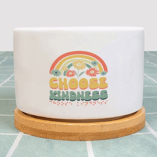 Choose Kindness Braille Alphabet Braille Language Plant Pots