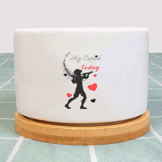 Angel of love, my cupid today. Plant Pots