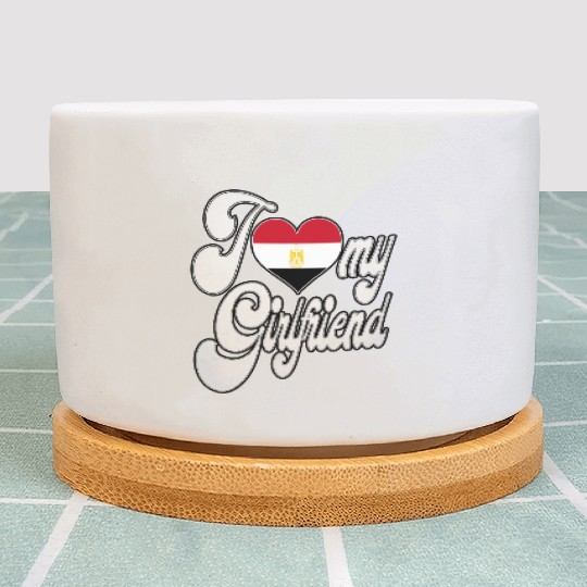 EgyptI Love My Egyptian Girlfriend Plant Pots