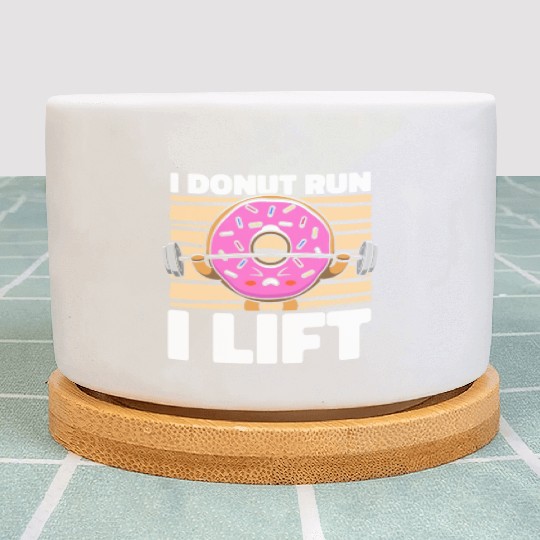 Fitness Donut Donut Gym Plant Pots