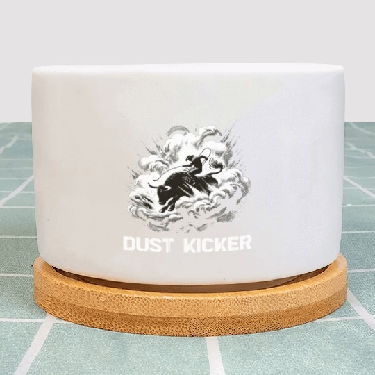 Rodeo Bull Riding Livestock Show Farmer Cattle Plant Pots