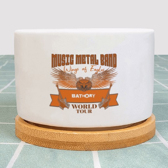 wings of eagles world tour BATHORY Plant Pots