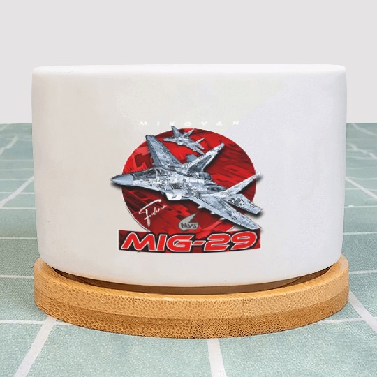 MIG-29 Soviet Union Air Superiority Jet Fighter Plant Pots