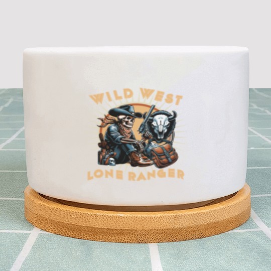 WILD WEST LONE RANGER Plant Pots