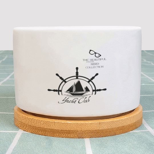 YACHT CLUB Design by Tavia Linen Plant Pots
